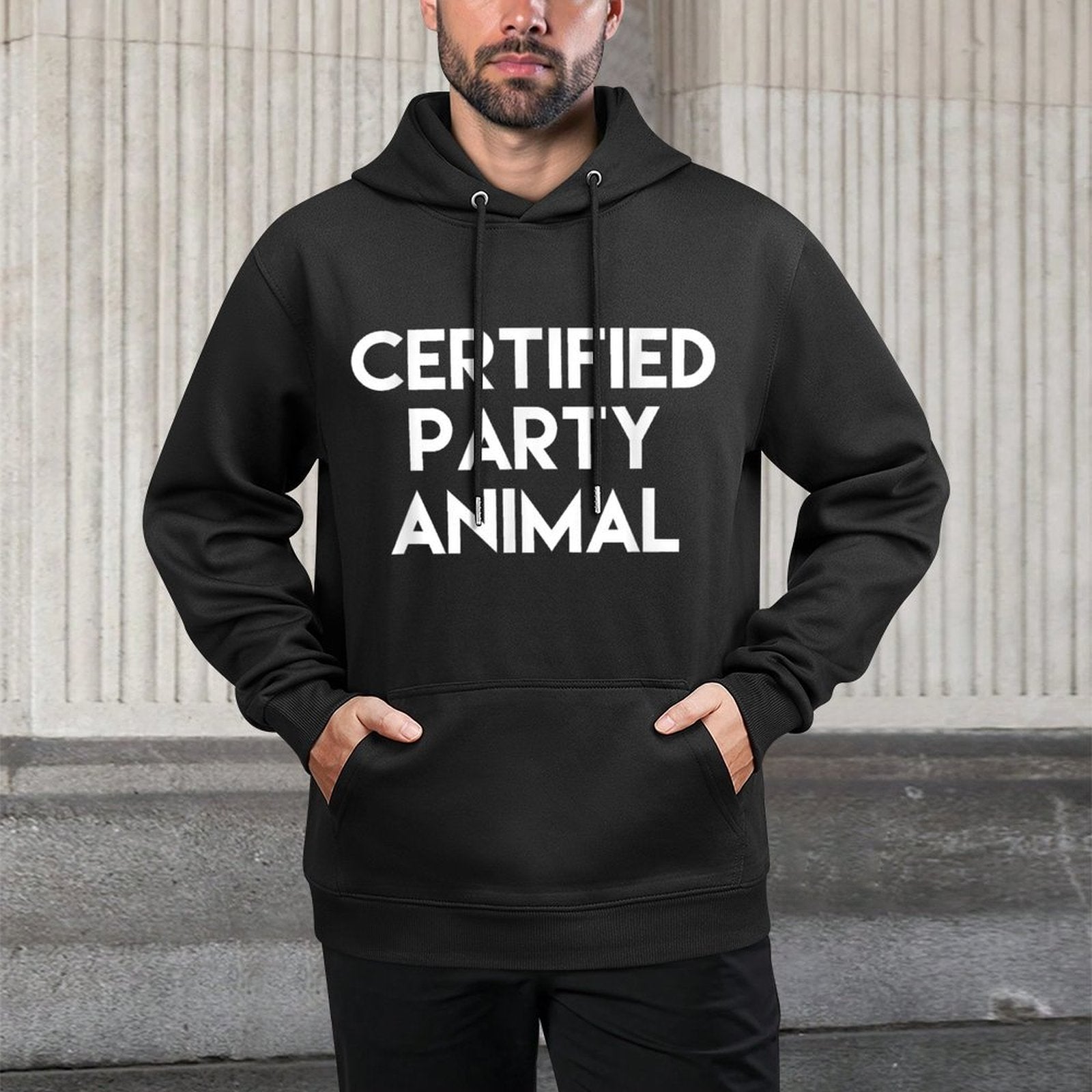 Certified Party Animal T Easy Care Hoodie