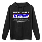 Funny Scripture Gifts, Bible Verse, Famous Scriptures, Quote Medium-Weight Fabric Hoodie