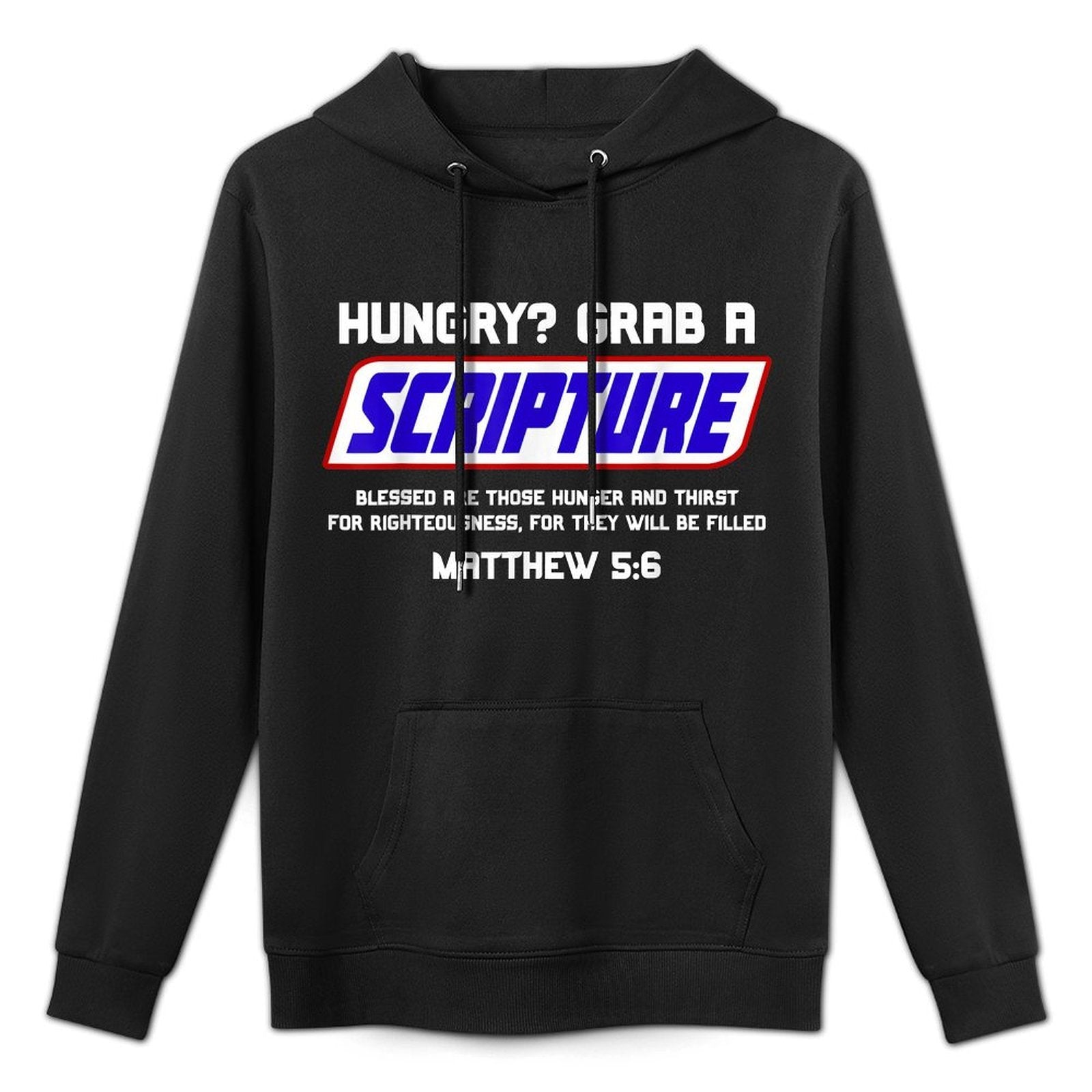 Funny Scripture Gifts, Bible Verse, Famous Scriptures, Quote Medium-Weight Fabric Hoodie