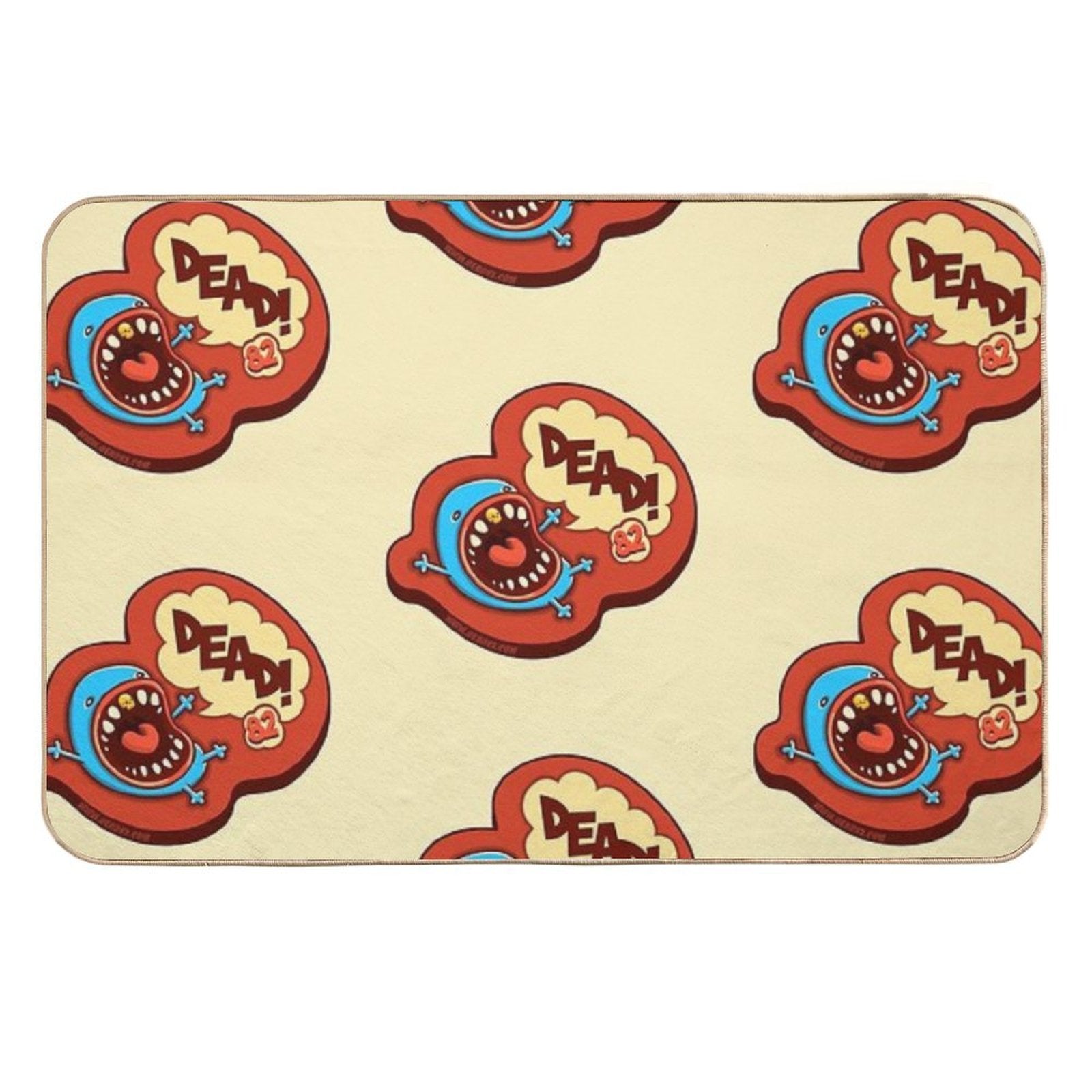 Drop Dead  Easy Maintenance Bath Mat