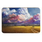 The Colorful Storm  Fade-Resistant Bath Mat