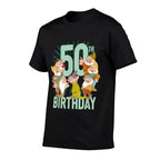Disney Snow White Dwarfs Group Shot 50th Birthday  Trendy Pattern T-Shirt