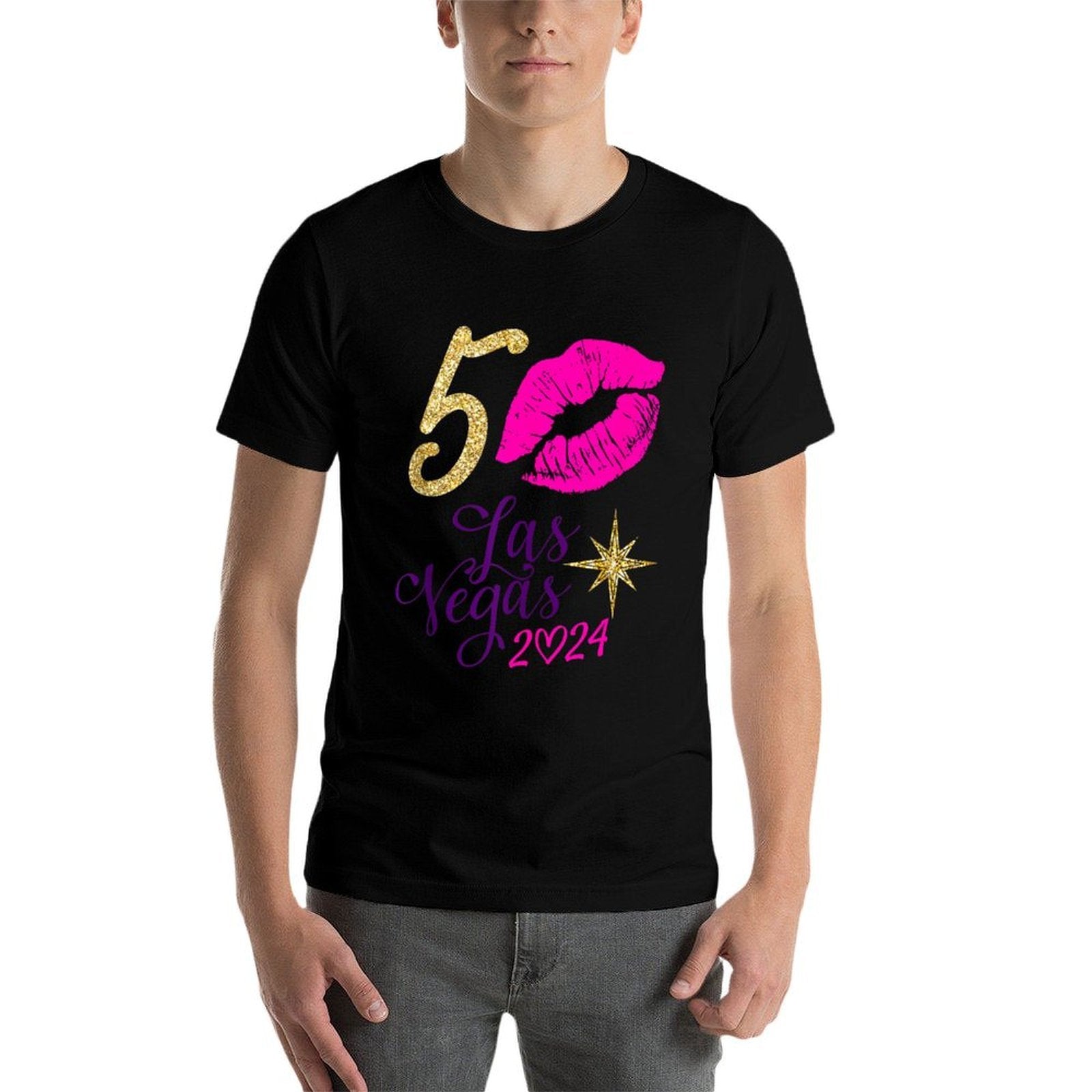 Las Vegas Girls Trip 2024s It's My 50th Birthday Squad  Vintage-inspired T-Shirt