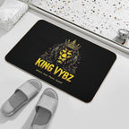 KING VYBZ Official Logo Durable Bath Mat