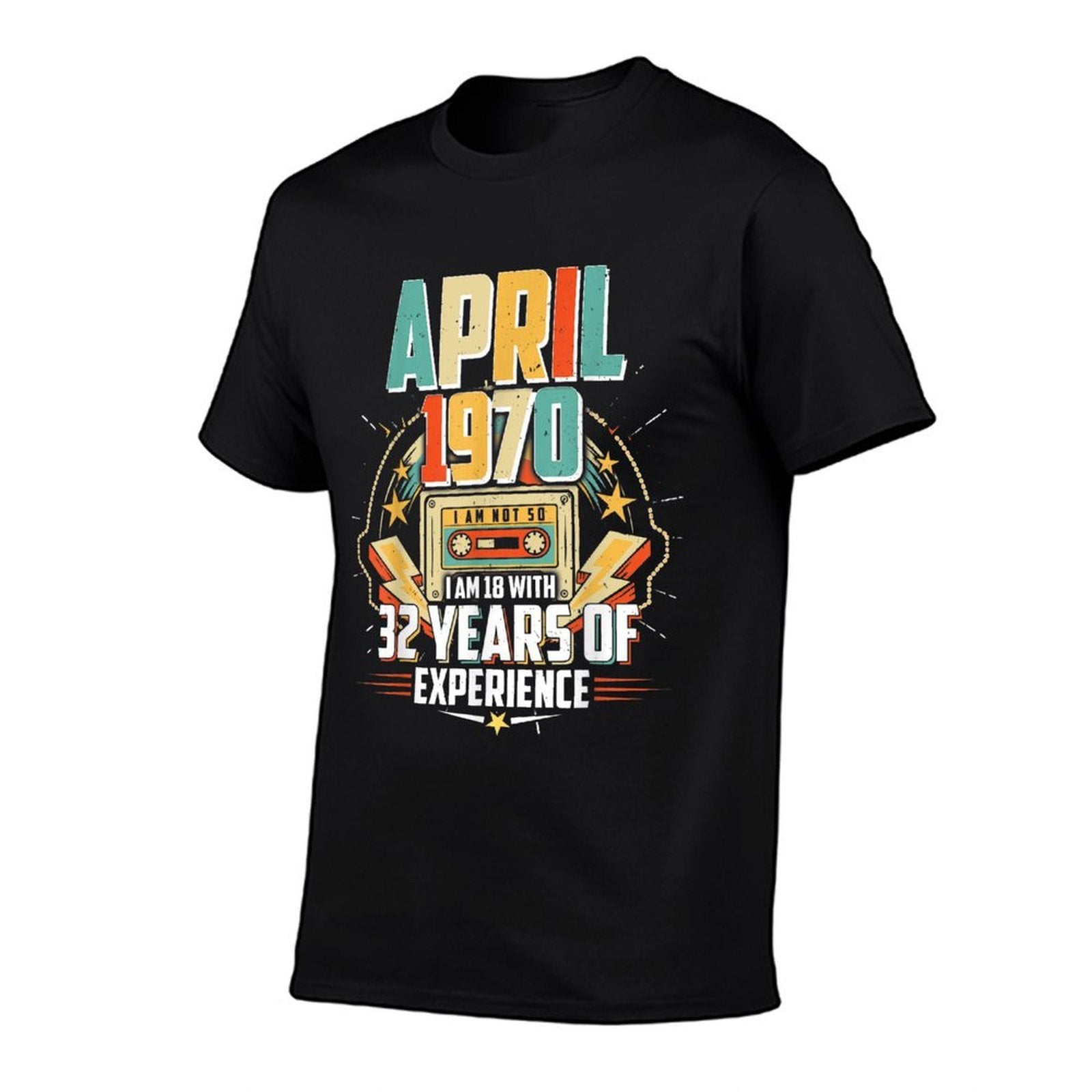 50 Year Old, 50th Birthday, 1970 April  Breathable T-Shirt