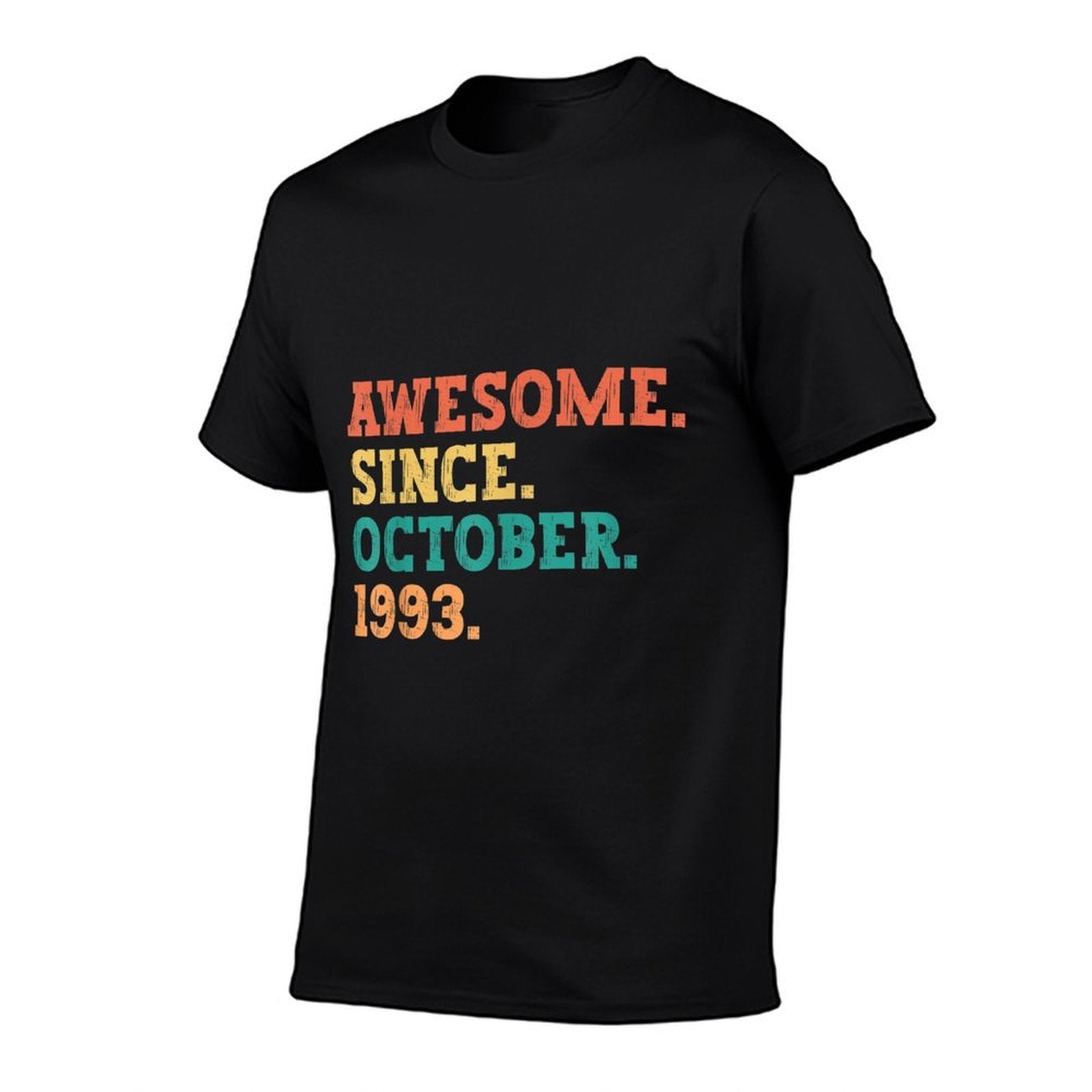 30 Years Old Awesome Since October 1993 30th Birthday  Relaxed-fit T-Shirt