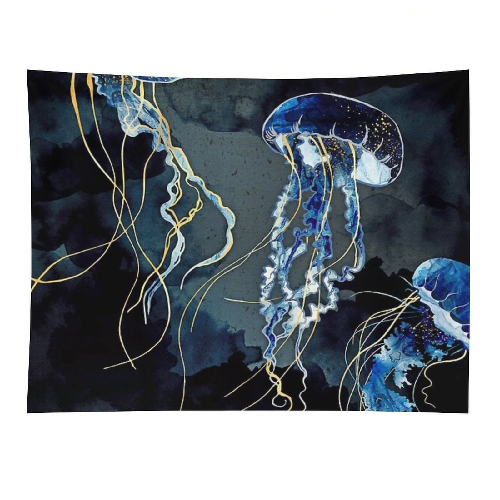 Metallic Ocean III Tapestry