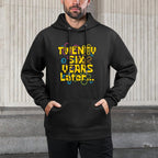 26 Years Old 26th Birthday Funny Quote Birthday Party Meme Medium-Weight Fabric Hoodie