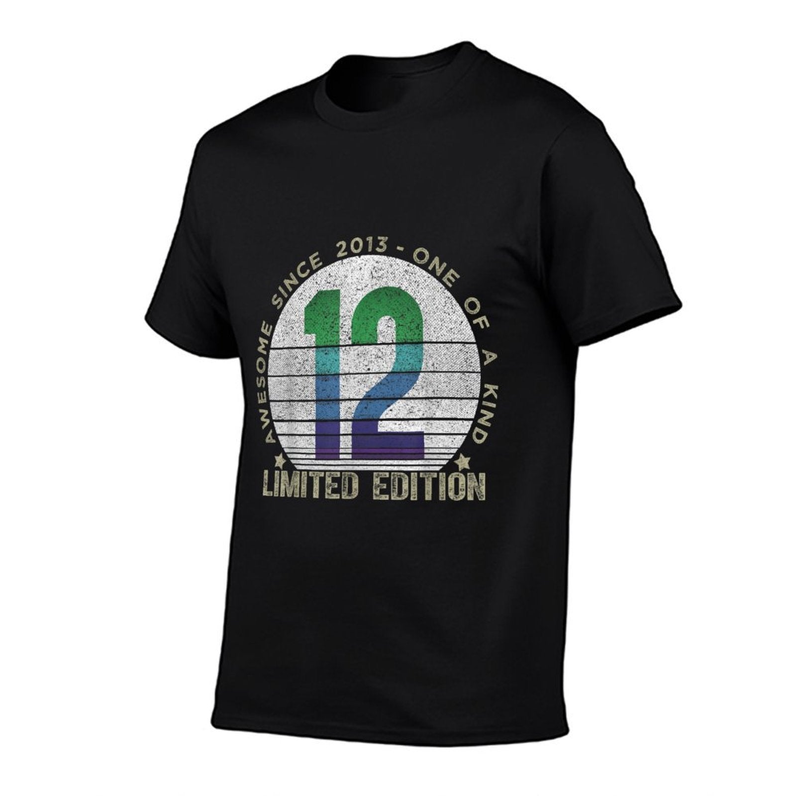 12 Year Old Gifts Vintage 2013 Limited Edition 12th Birthday  Polyester Blend T-Shirt