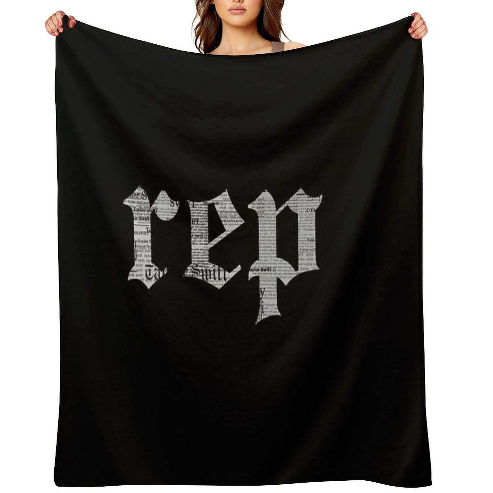 Rep Newspaper Compact Throw Blanket