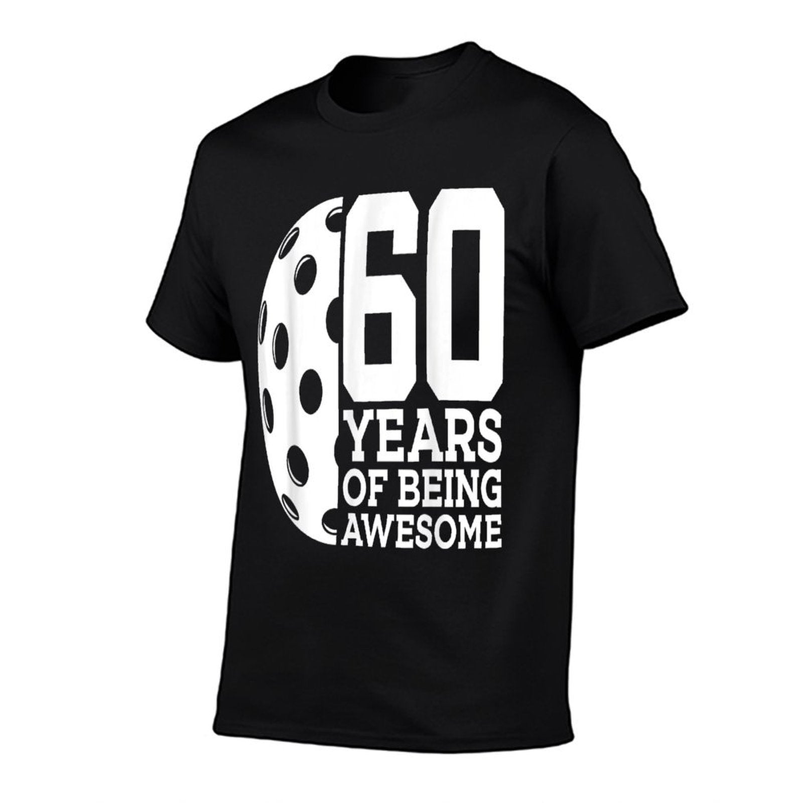 60 YEARS OF BEING AWESOME PICKLEBALL 60TH BIRTHDAY  Moisture-wicking T-Shirt