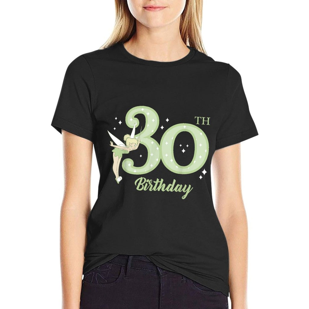 Disney Peter Pan 30th Birthday Tinkerbell Portrait  Moisture-wicking T-Shirt