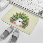 Leaf Sheep Sea Slug Nudibranch  High-Traffic Bath Mat