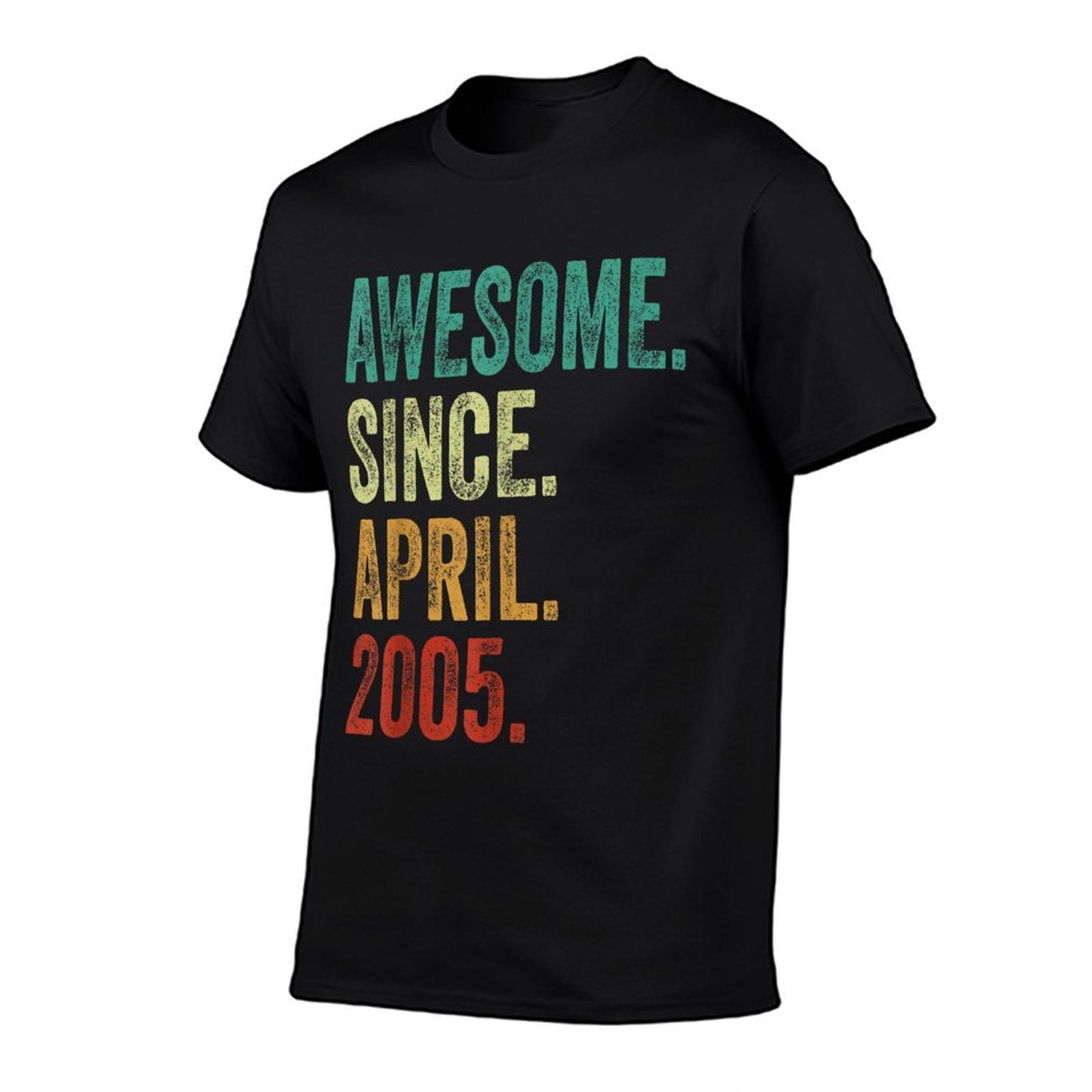 20 Years Old Awesome Since April 2005 20th Birthday  Moisture-wicking T-Shirt