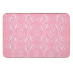 Floral & Mush Pattern 2  High-Traffic Bath Mat
