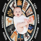 12 Twelve Tribes of Israel Hebrew Israelite Judah Jerusalem Quick-dry Throw Blanket