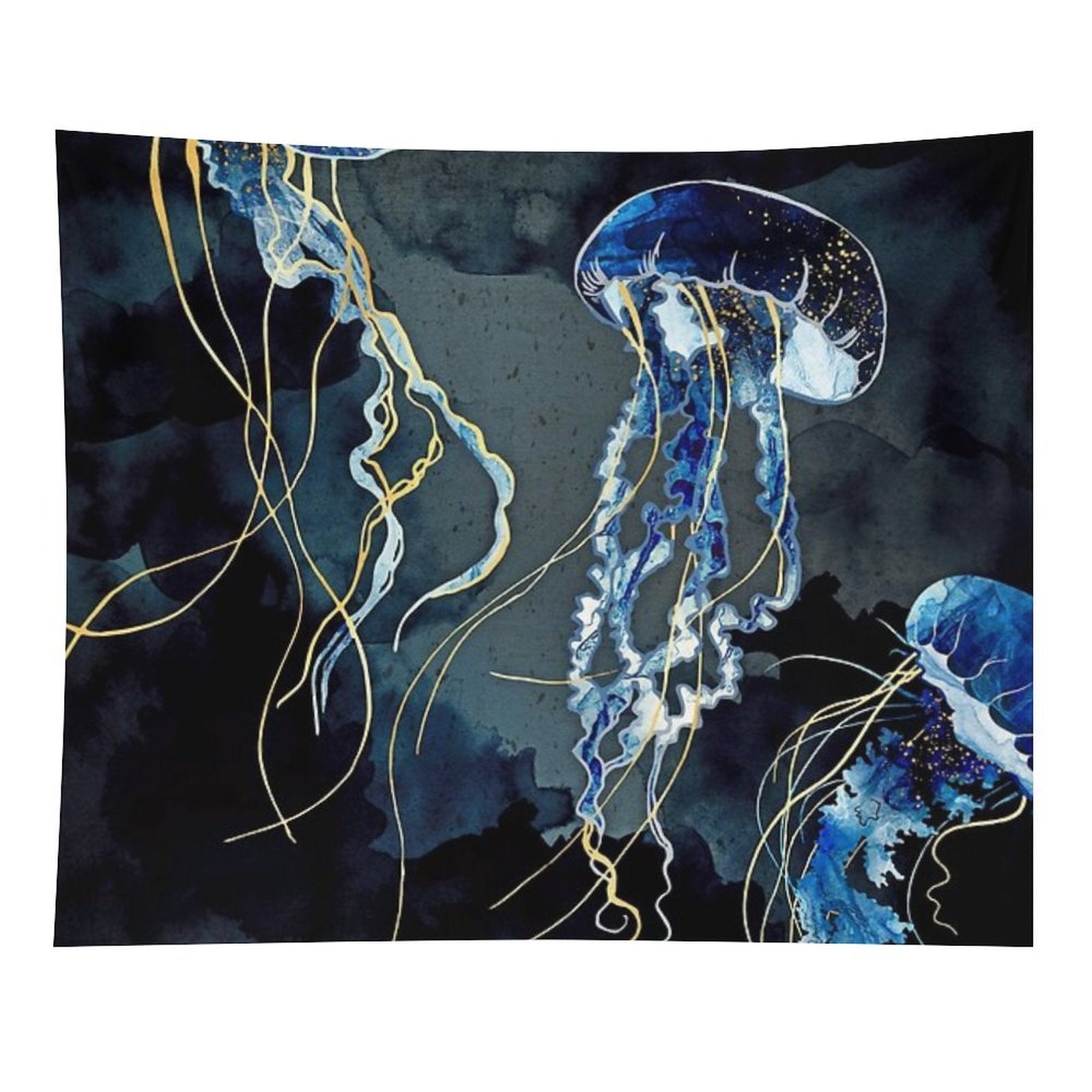 Metallic Ocean III Tapestry