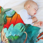 Wing of Fire All Dragon Compact Throw Blanket