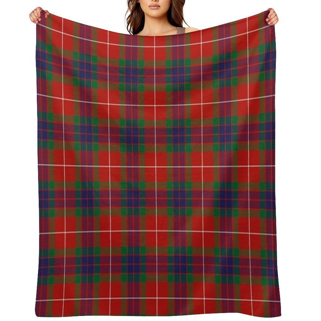SIMPSON Tartan  Clan And Family Name Tartan Pattern Gift-ready Throw Blanket