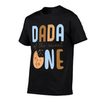 Dada Of The Sweet One Cookies And Milk 1st Birthday Family  High-quality Stitching T-Shirt