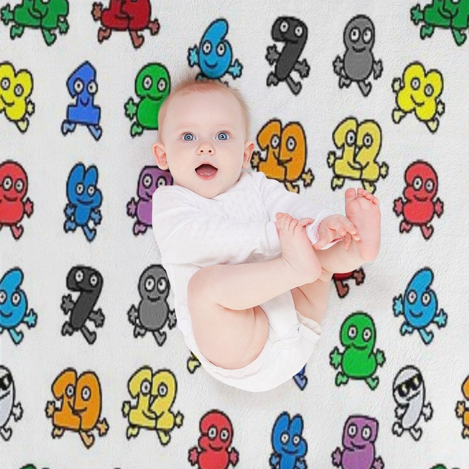 All Algebralien Pack BFDI Anti-pilling Throw Blanket
