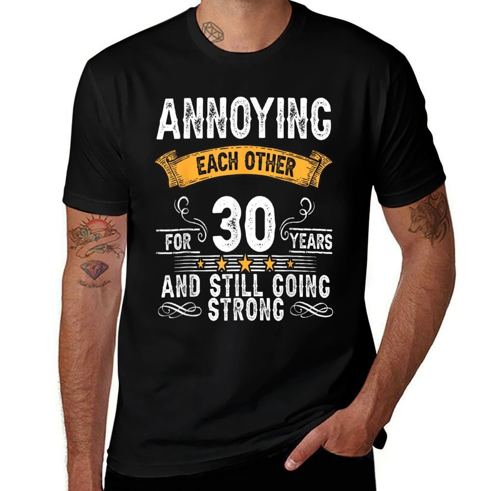 Annoying Each Other For 30 Years 30th Wedding Anniversary  Breathable T-Shirt