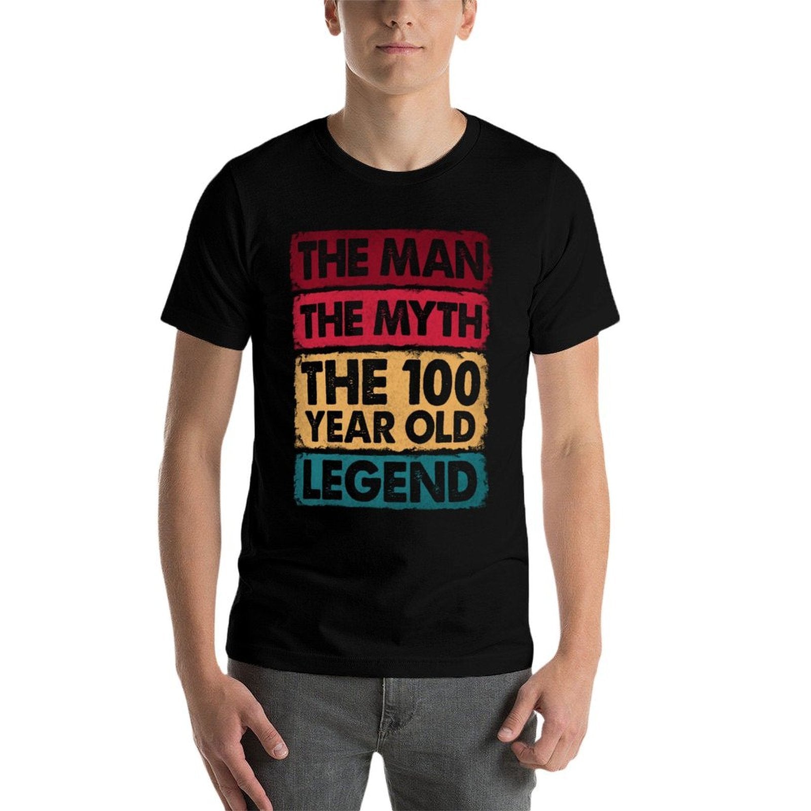 100th Birthday 100 Year Old Gifts Legend Limited Edition  Wrinkle-resistant T-Shirt