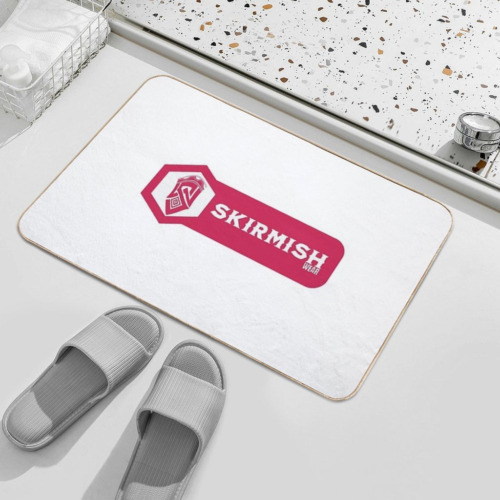 Urban Cupid Chicano Latino Hispanic Native American Indigenous Counter Culture Street Mayan Aztec Huichol Cora  Stain-Proof Bath Mat