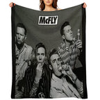 McFly Poster Easy Care Throw Blanket