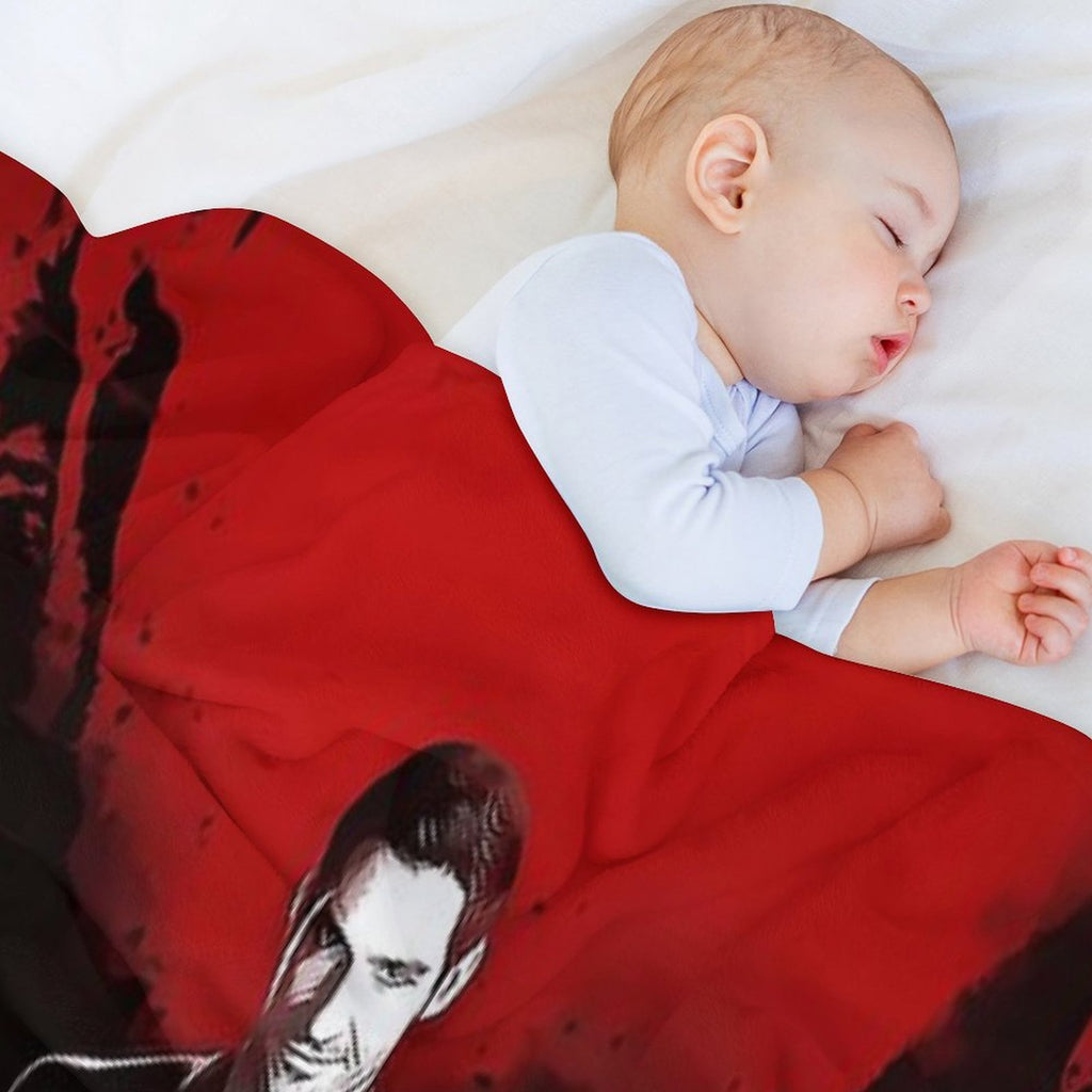 Super Hot Boyfriend (Another Version) Velvety-soft Throw Blanket