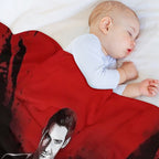 Super Hot Boyfriend (Another Version) Velvety-soft Throw Blanket