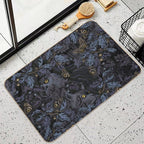 Fit In (moonlight Blue)  Easy Maintenance Bath Mat