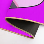 Waitress at The Oinky Doink Cafe  Repositionable Bath Mat