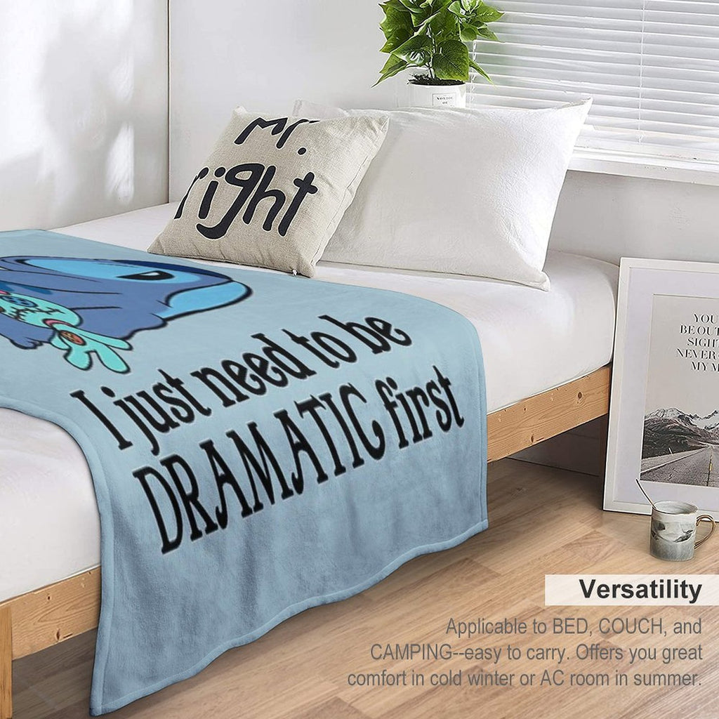 I'll Get Over It I Just Need To Be Dramatic First Multi-functional Throw Blanket