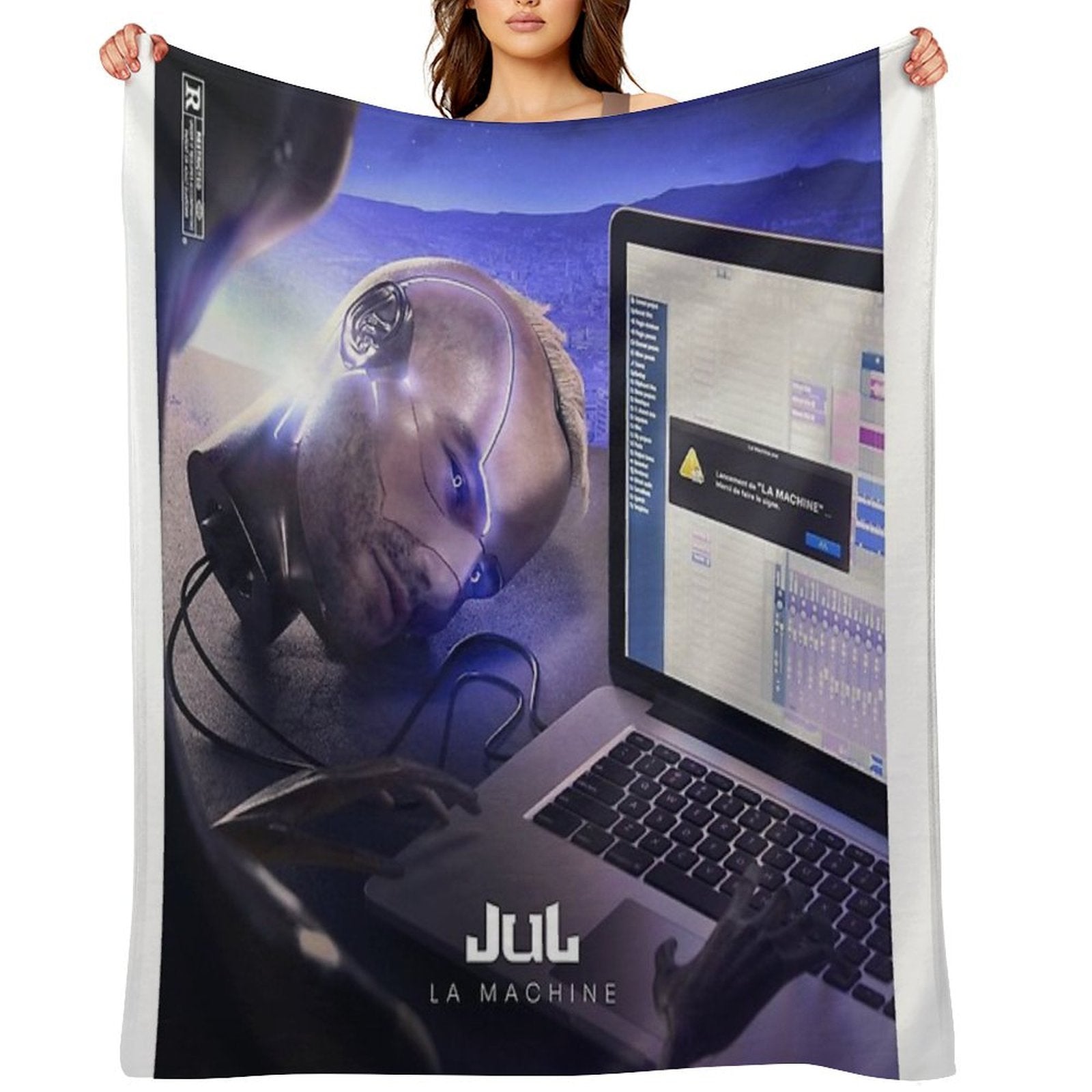 JUL The Machine Gift-ready Throw Blanket