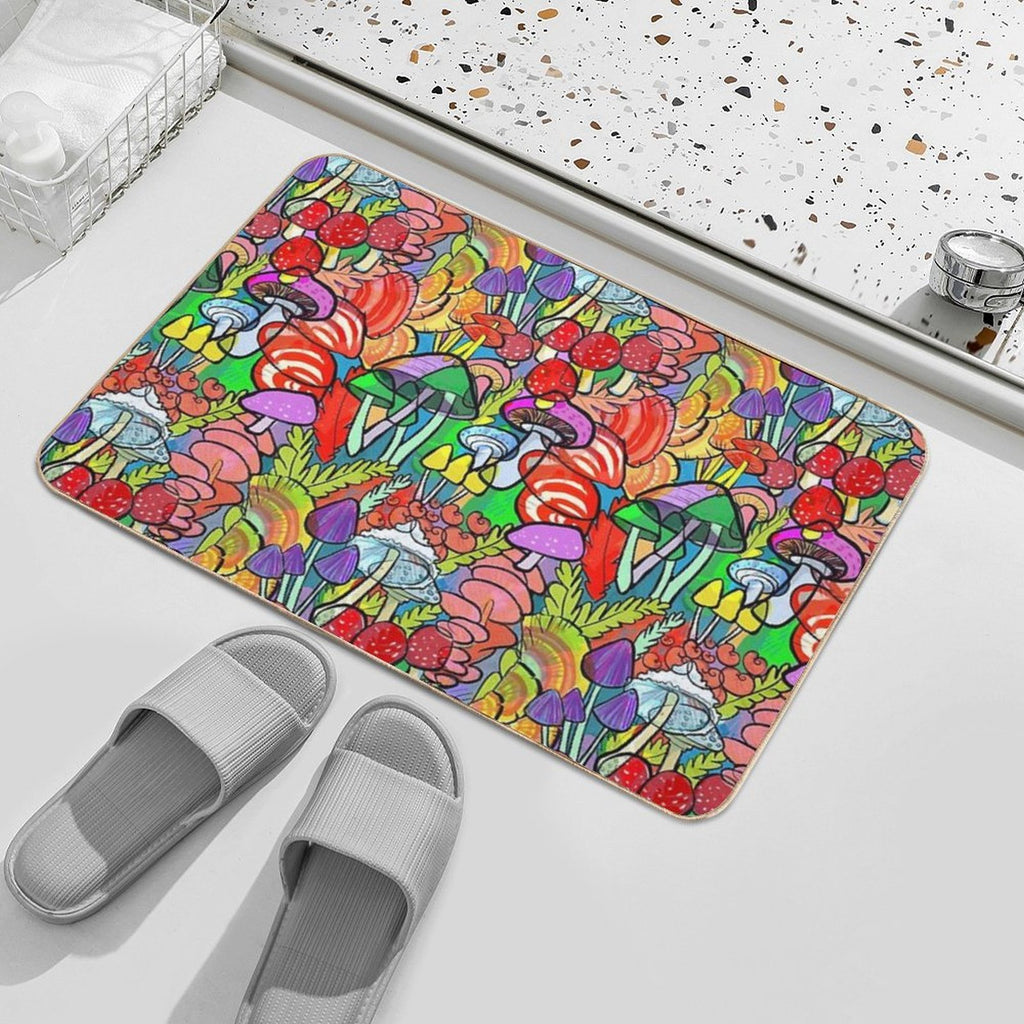Overnight A Forest Appeared  Non-Slip Bath Mat