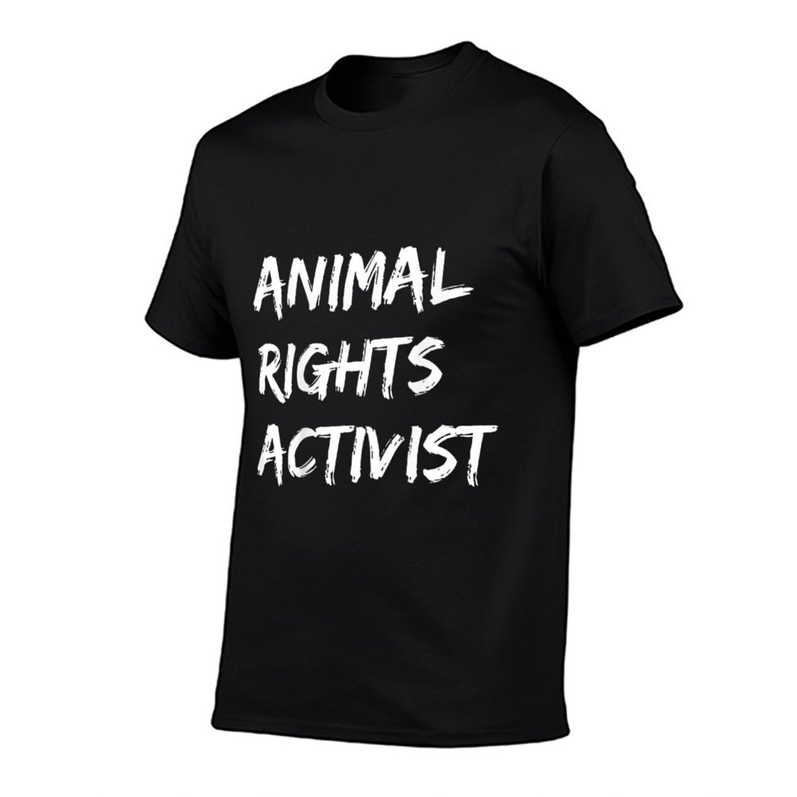 Animal Rights Activist Vegan Vegetarian Protest  Wrinkle-resistant T-Shirt