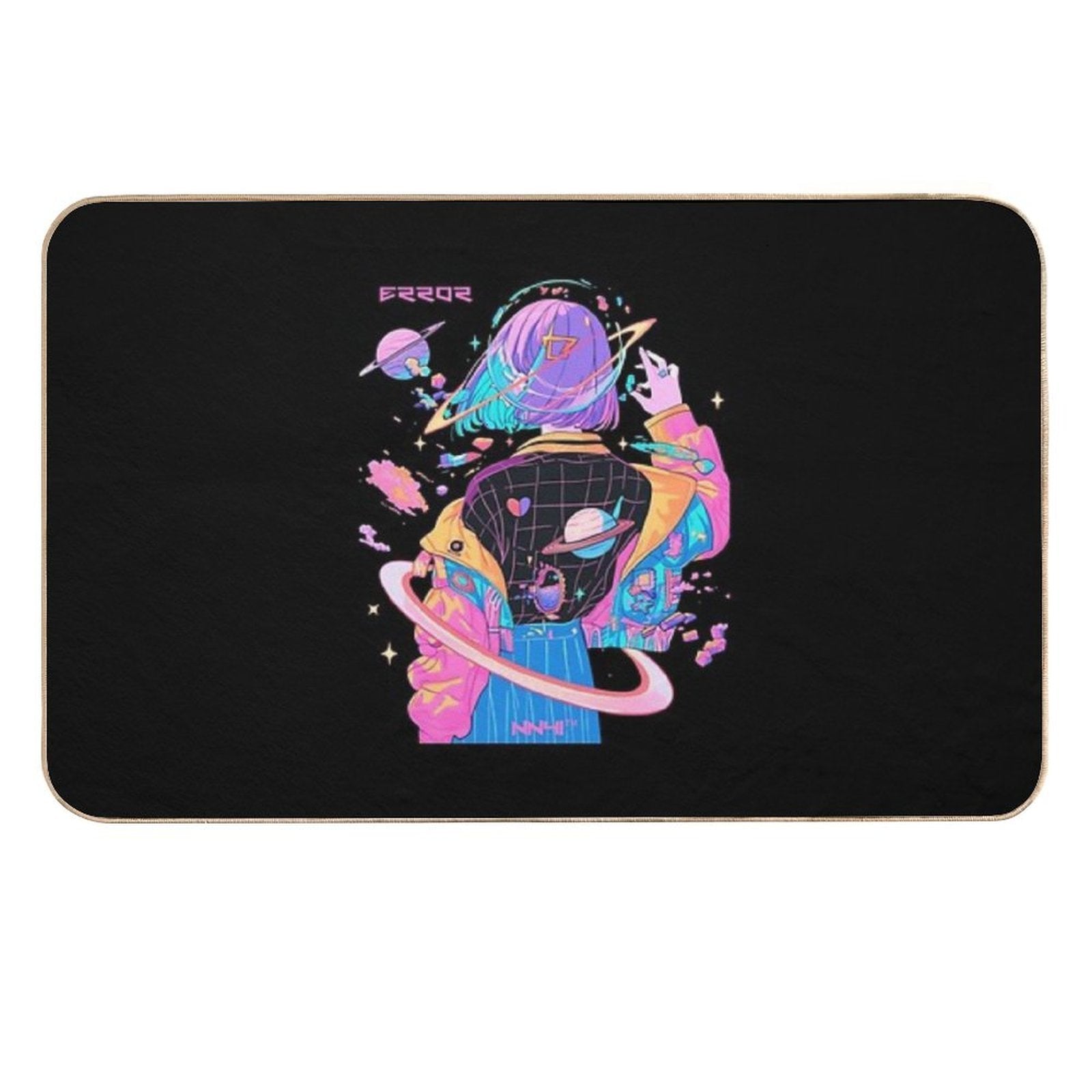 Error_001 Durable Bath Mat