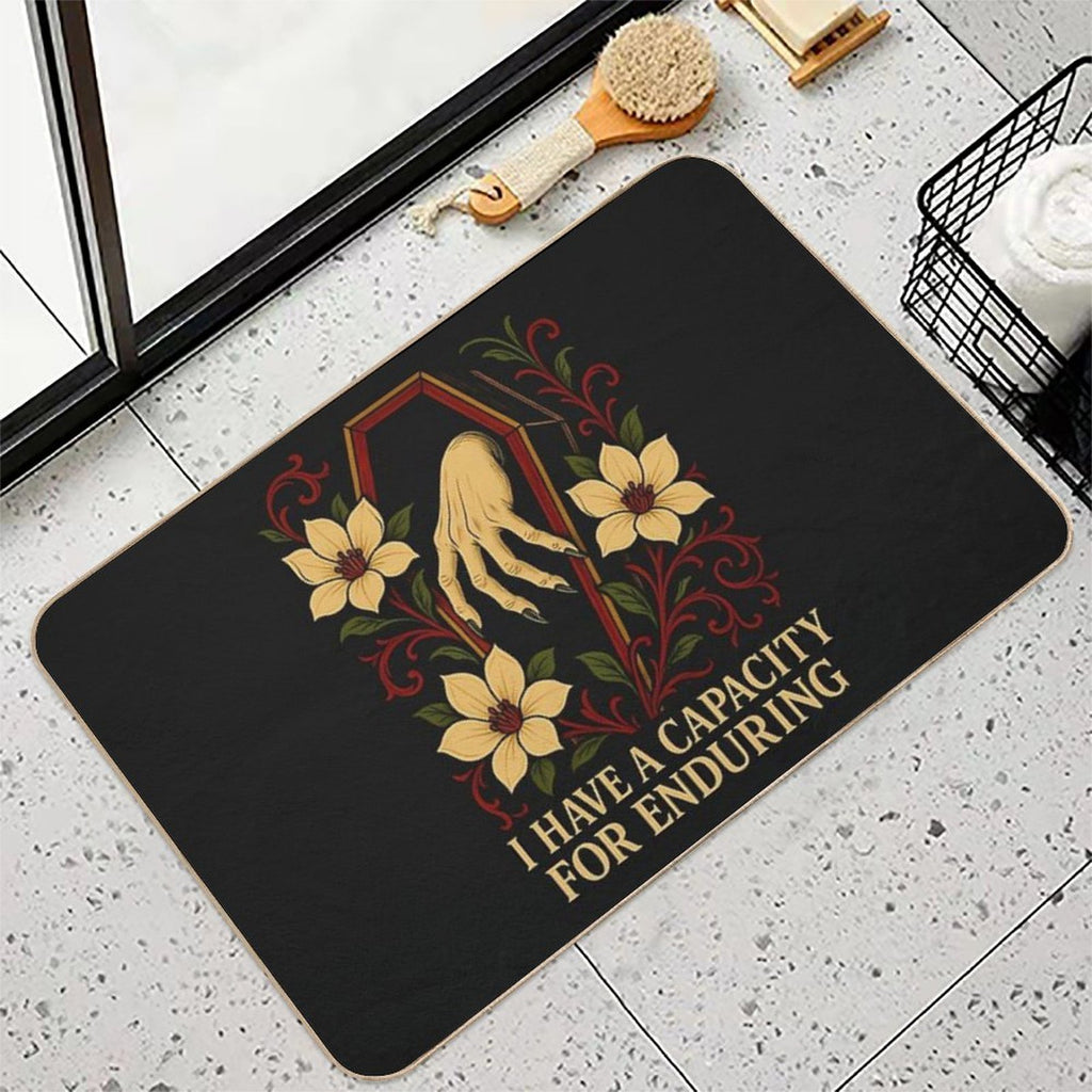 Lestat - Interview with The Vampire Inspired  Fade-Resistant Bath Mat