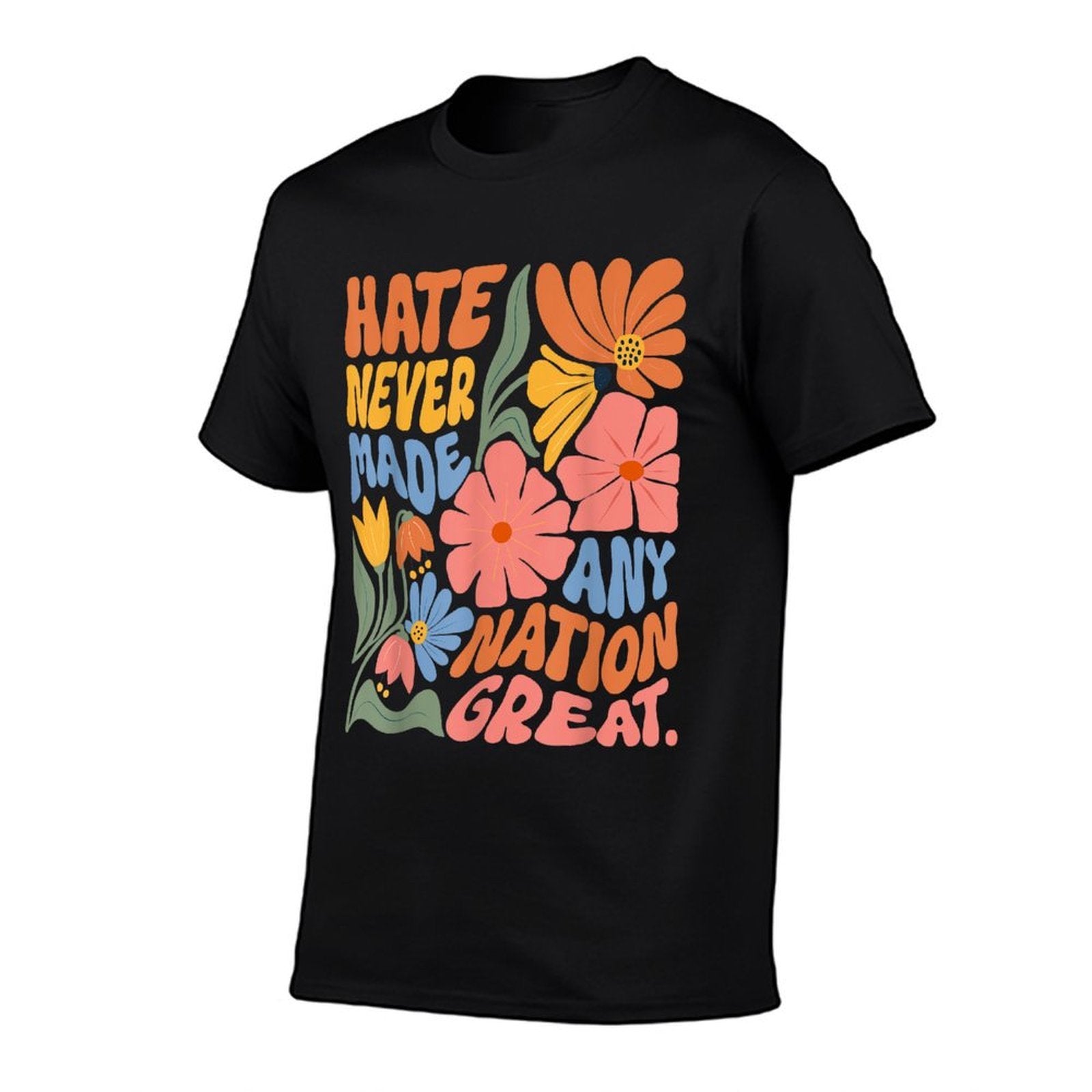 Anti Trump Floral Democrat President Liberal  Stretchy T-Shirt