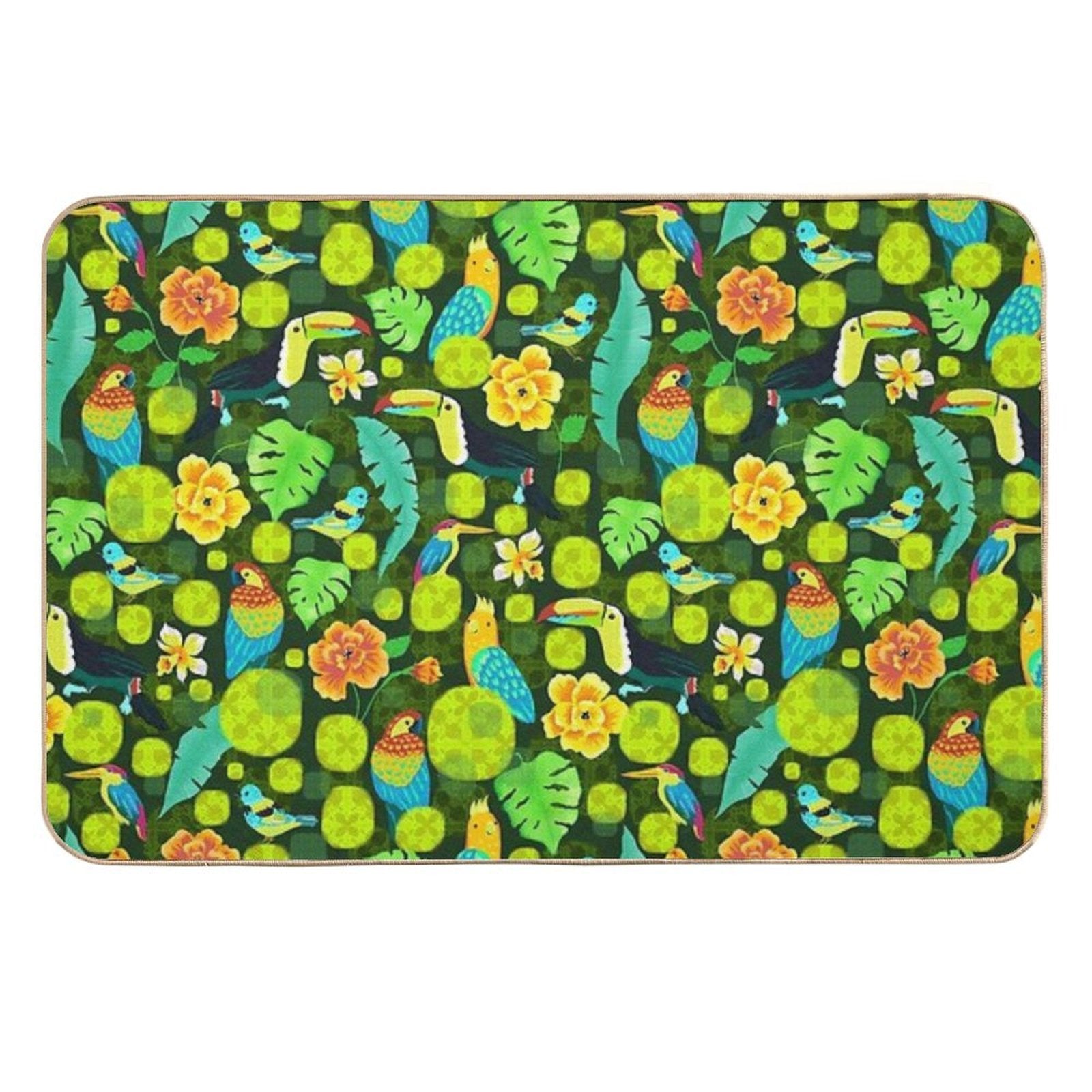 Tropical Spirits  Non-Slip Bath Mat