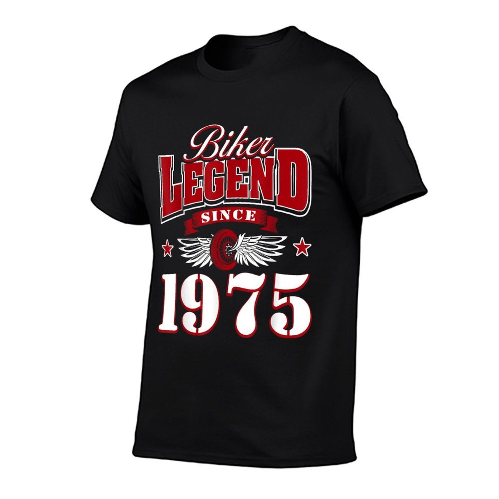 50th Birthday 1975 Motorcycle Motorcyclist Gifts Men  Breathable T-Shirt