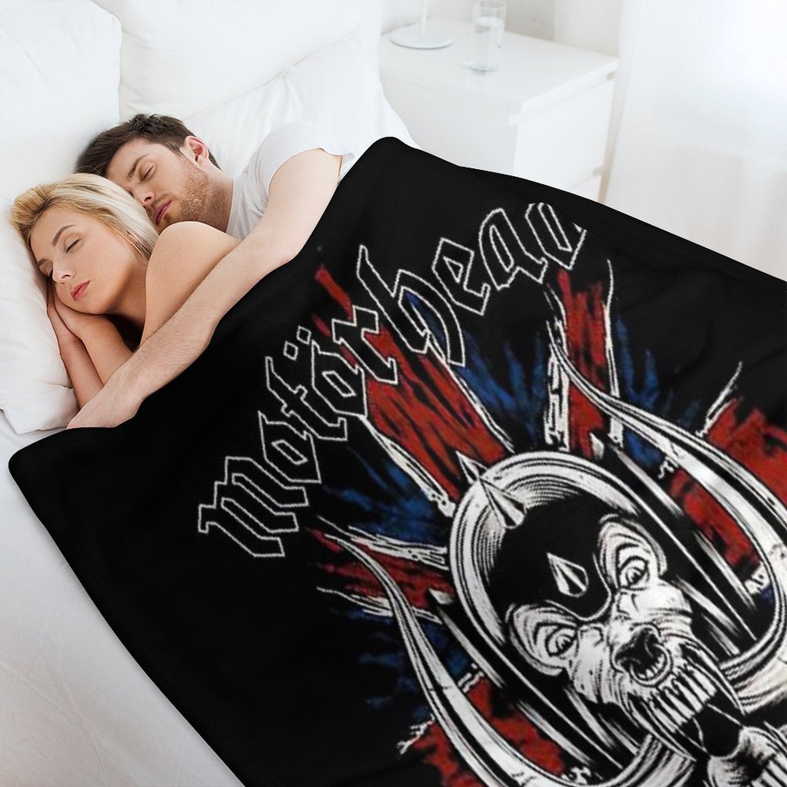 Motorhead UK Rock Durable Throw Blanket