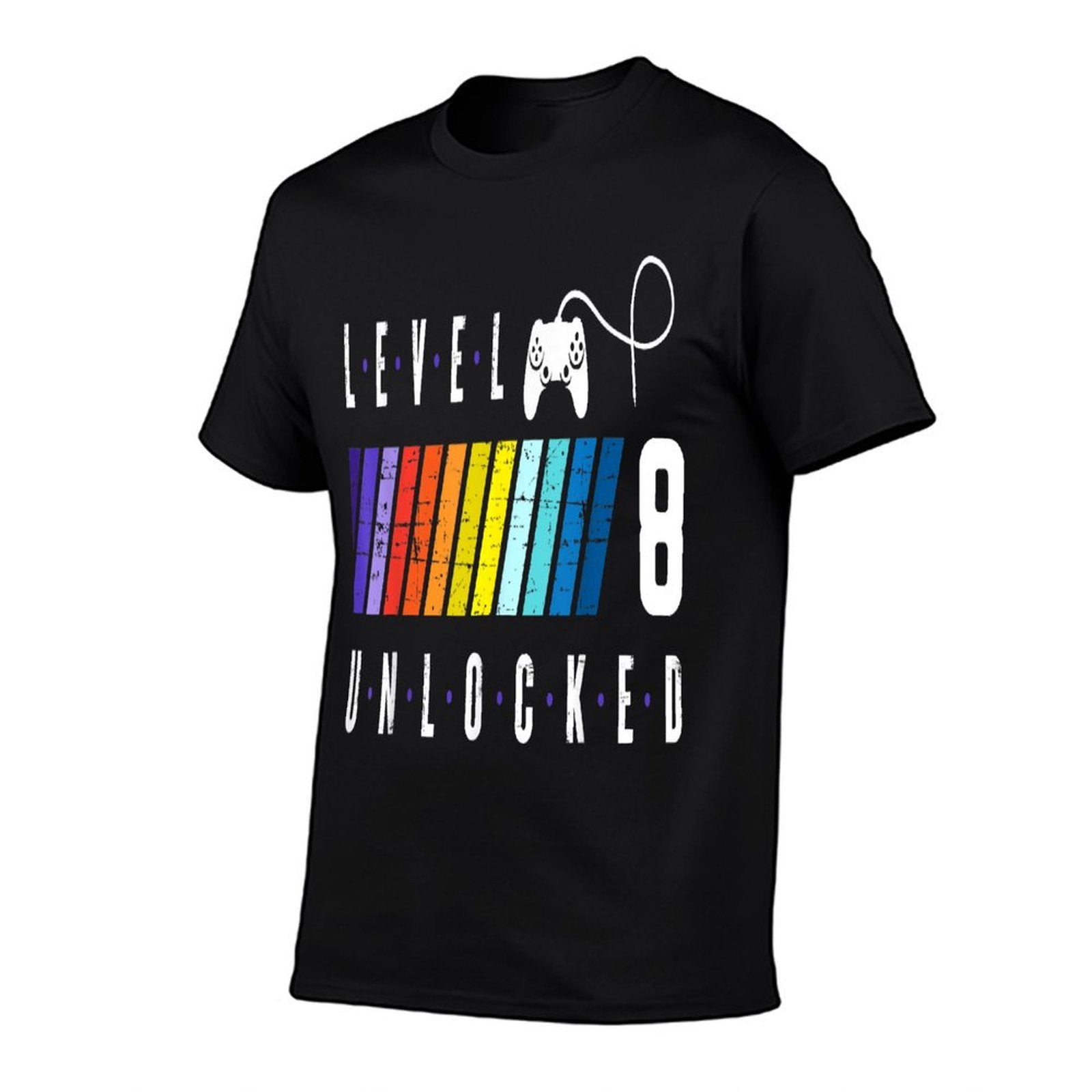 8th Birthday Gamer Boy Or Gamer Girl - Level 8 Unlocked  Easy-care T-Shirt