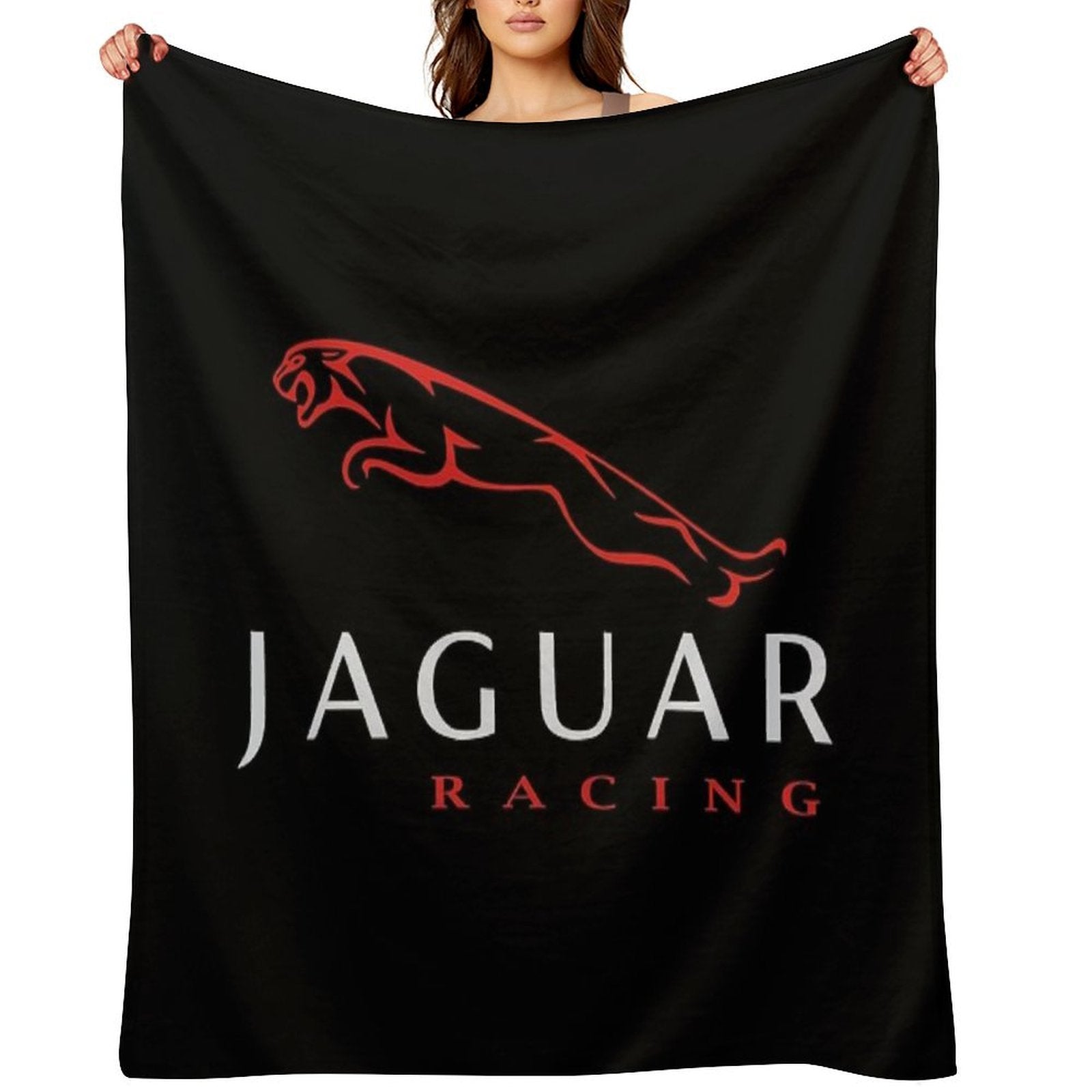Serene Jaguar Cars Land Rover Logo BMeadows Shrink-resistant Throw Blanket