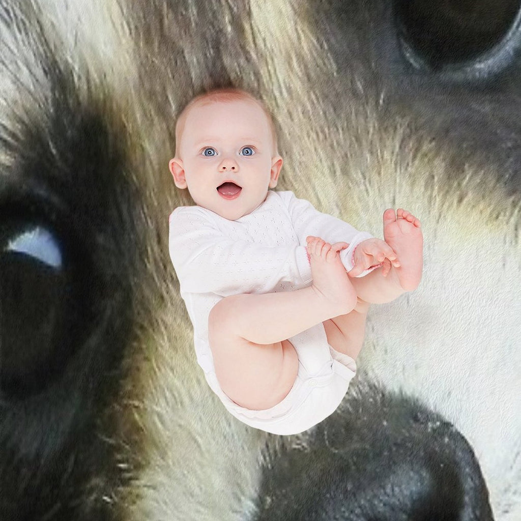 Sweet Face Easy Care Throw Blanket