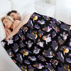 Penguin Day - Namedark Lightweight Throw Blanket