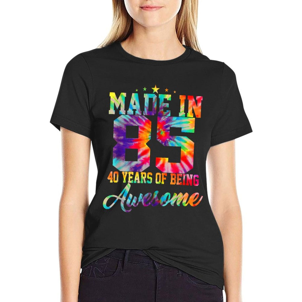40 Years Old Vintage Made In 1985 40th Birthday Gifts Women  Vintage-inspired T-Shirt