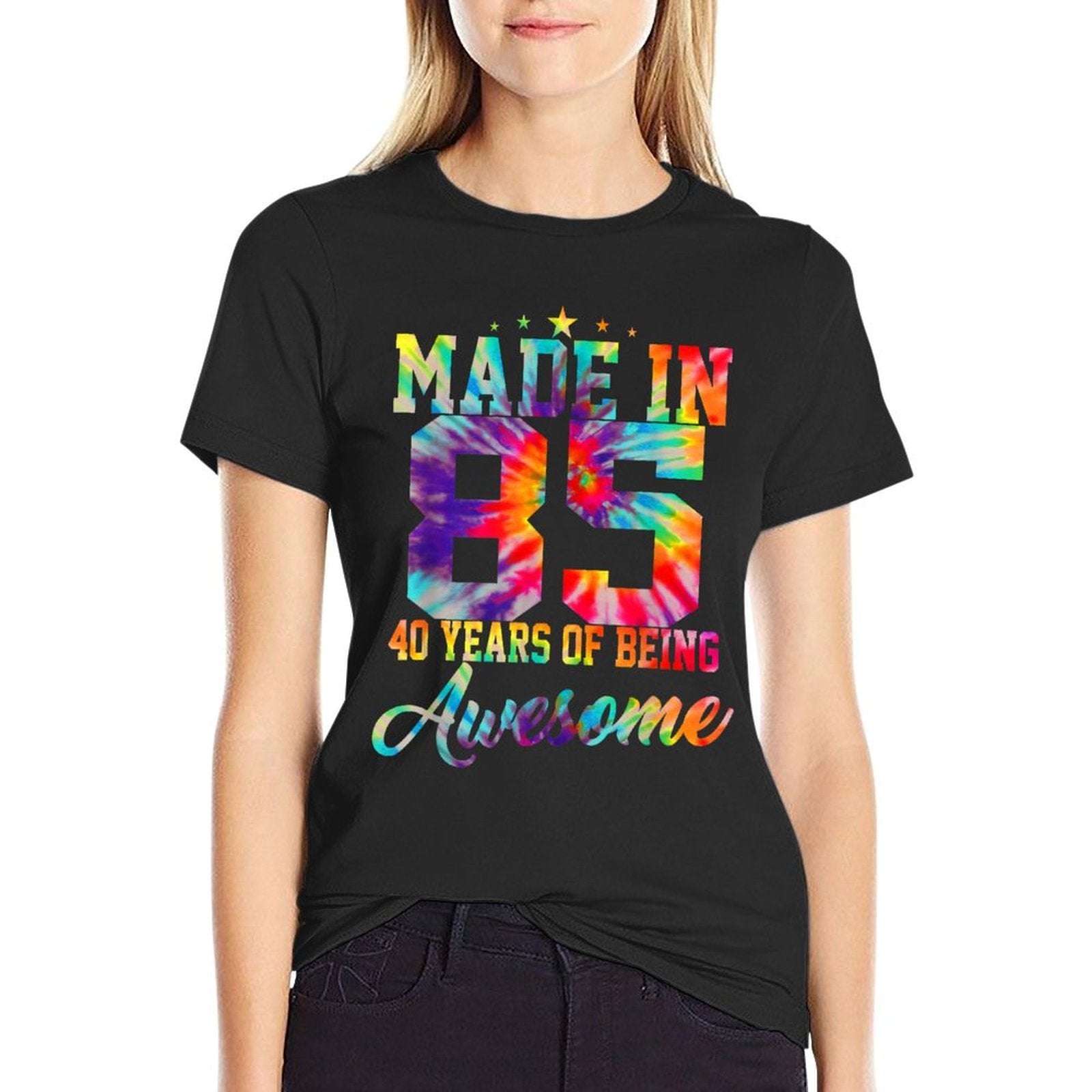 40 Years Old Vintage Made In 1985 40th Birthday Gifts Women  Vintage-inspired T-Shirt