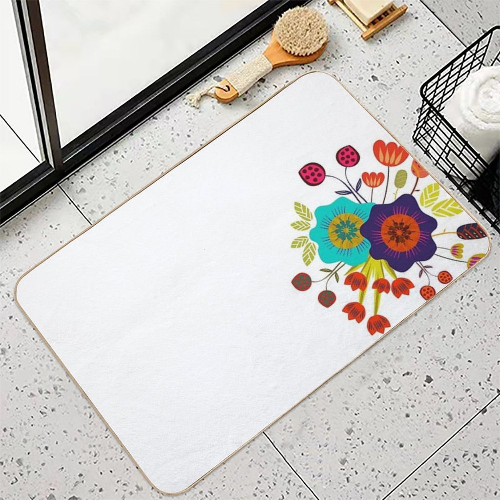 Magical Night Garden  Stain-Proof Bath Mat
